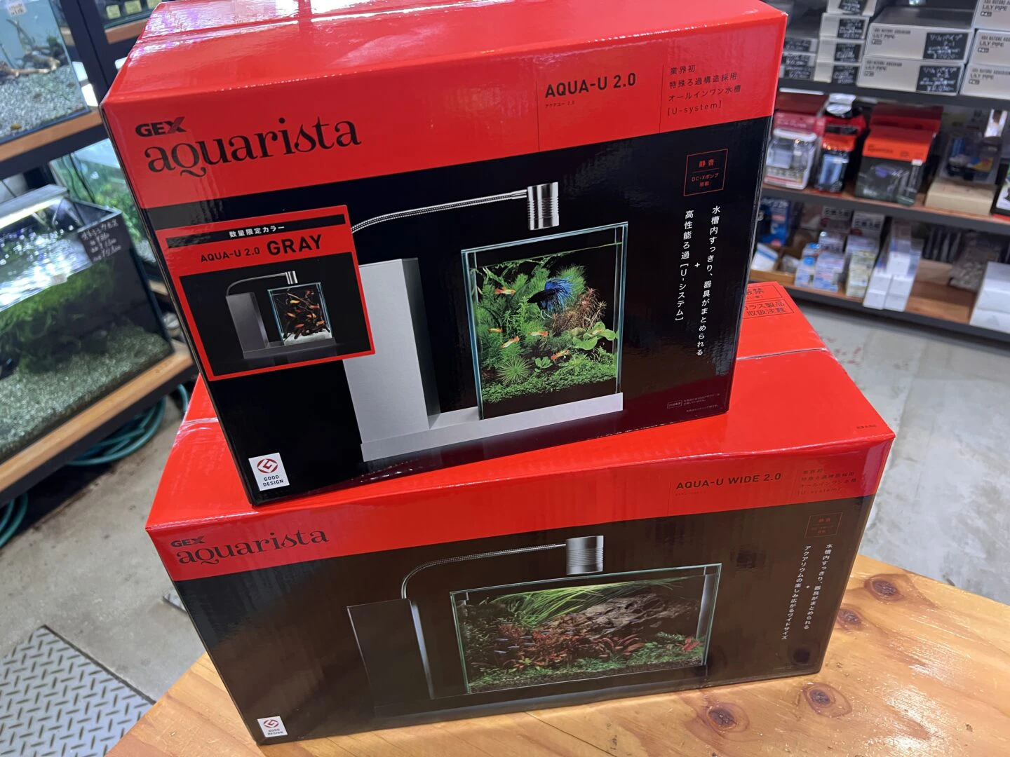 アクアリスタ アクアU リニューアル | color